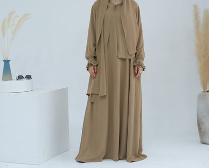 Elegant Loose-Fit Modest Abaya – Full-Length Islamic Dress