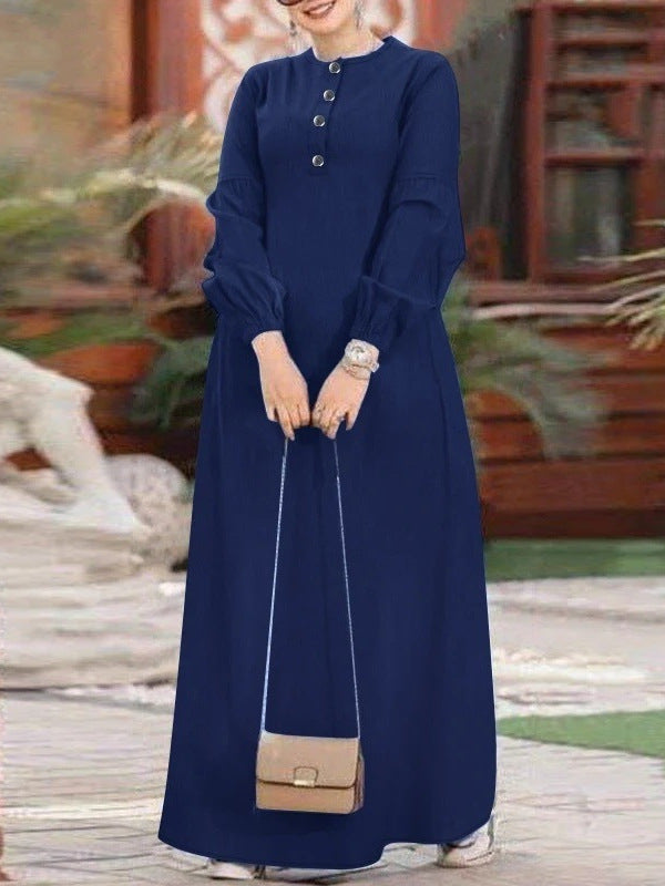 Everyday Modest Wear Abaya with Puff Sleeves