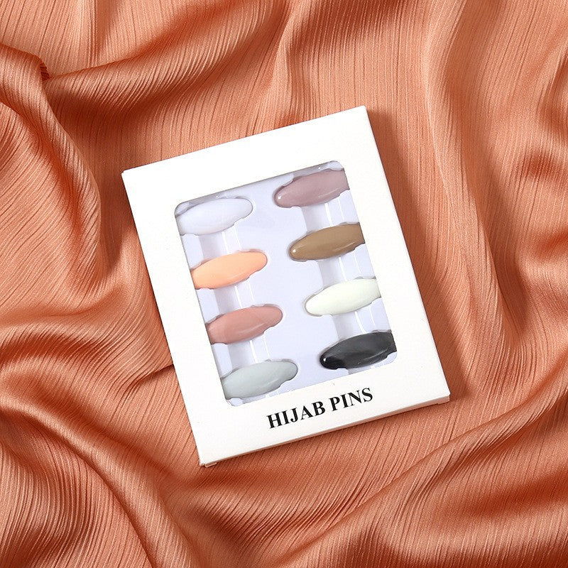 Secure Hijab Fastening Pins – Multi Color Set