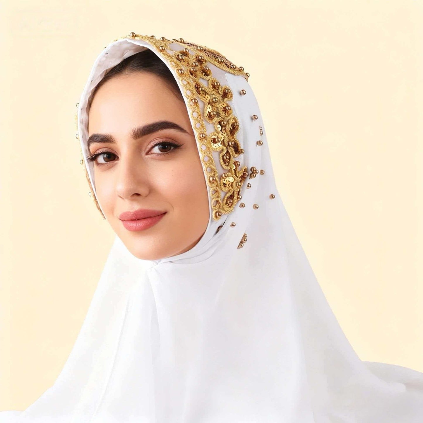 Simple, stylish, and versatile — this beautiful hijab