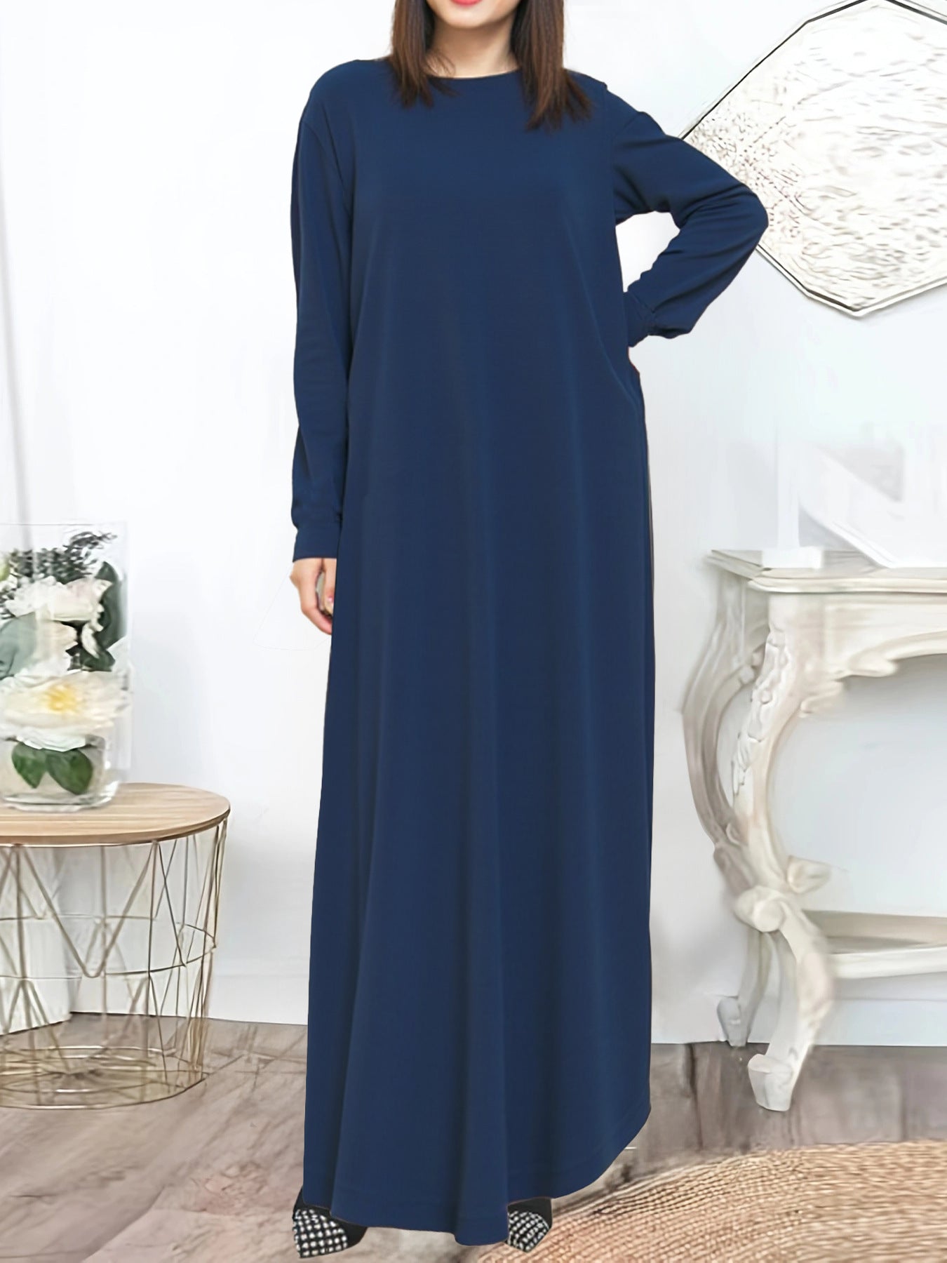 Simple Modest Maxi Dress