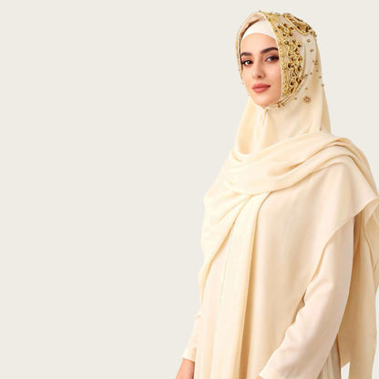 Simple, stylish, and versatile — this beautiful hijab