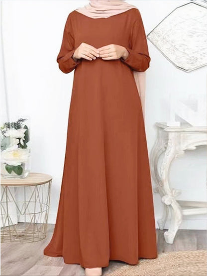 Simple Modest Maxi Dress