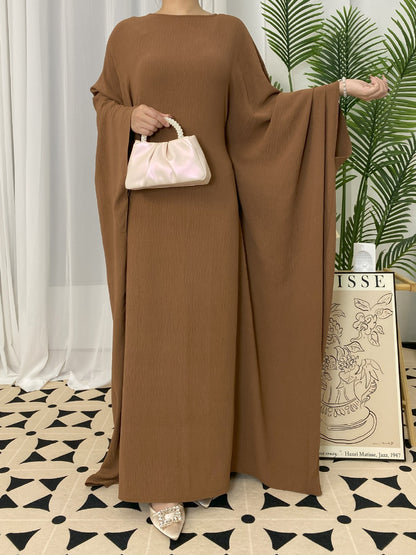 Sleeve Dress, Solid Color Elegant Dress for Women, Suitable for Parties