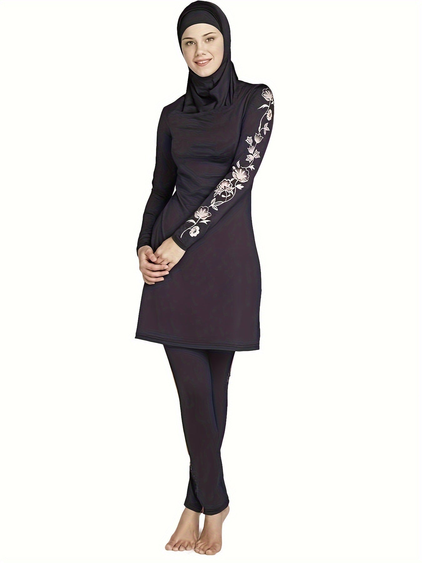 Modest Swimwear Set with Hijab – Summer Ready.