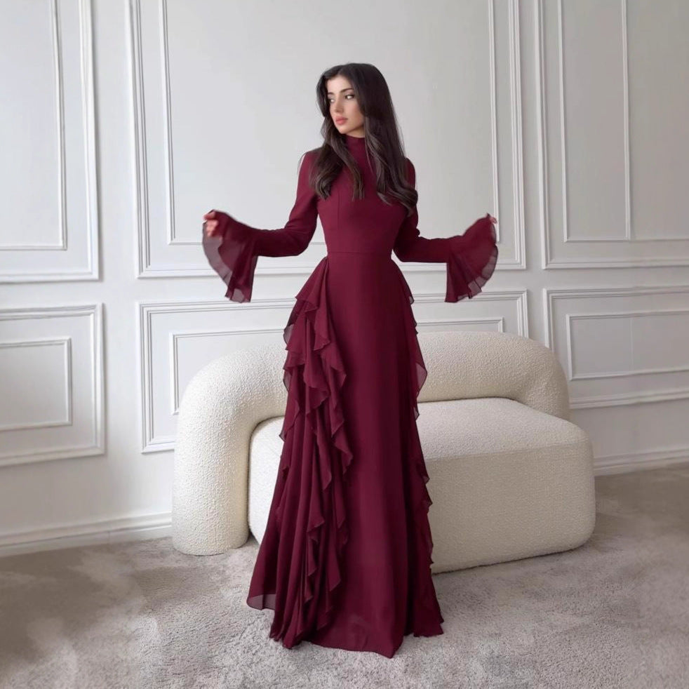 Elegant flowing maxi design