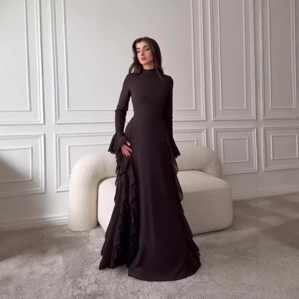 Elegant flowing maxi design