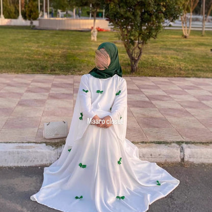 A timeless abaya designed for effortless elegance and comfort.