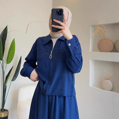 Effortless Elegance Meets Modest Style
