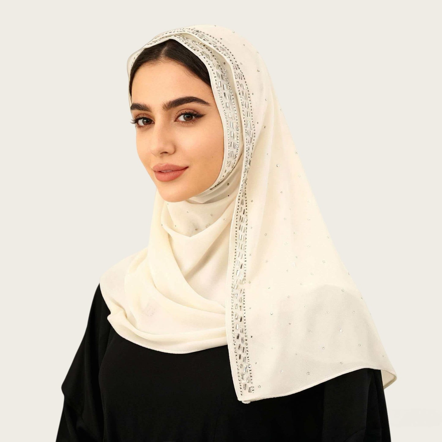 Elegant drape with a smooth finish