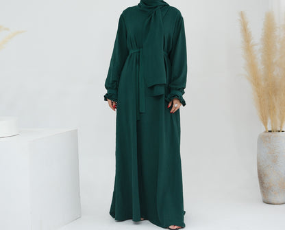 Elegant Loose-Fit Modest Abaya – Full-Length Islamic Dress
