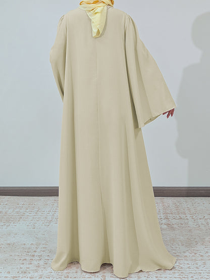 Elegant Bow Detail Maxi Dress
