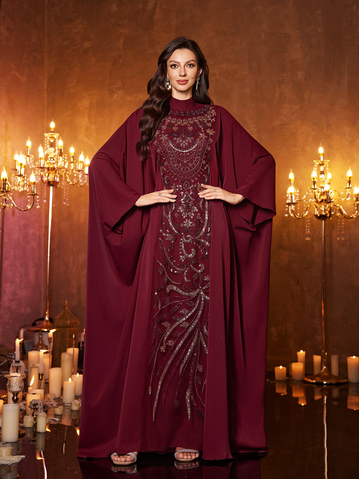 Royal Embroidered Luxury Abaya