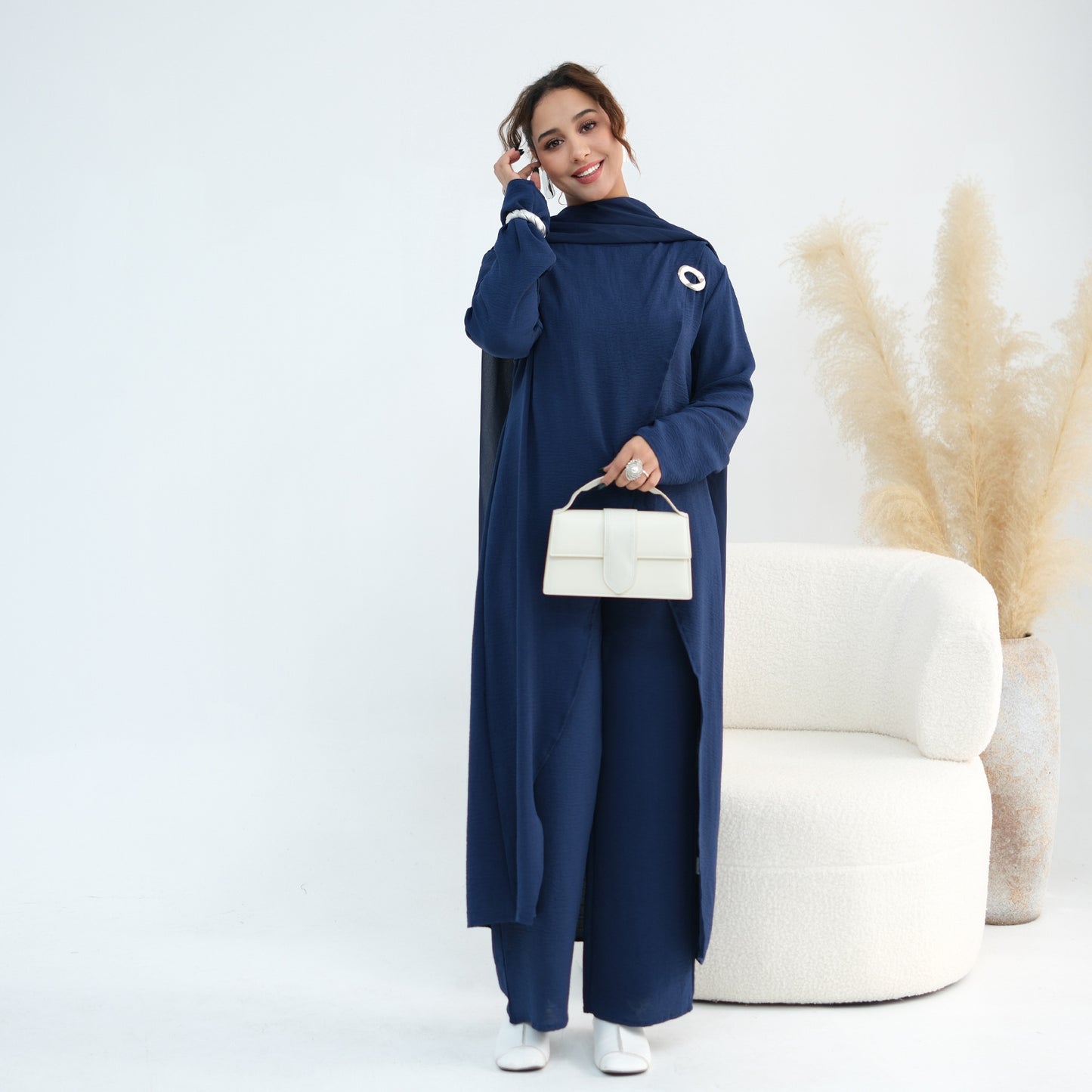 Elegant Modest Maxi Dress – Premium Cotton