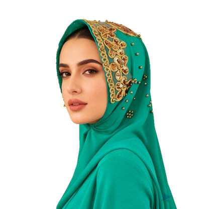 Simple, stylish, and versatile — this beautiful hijab
