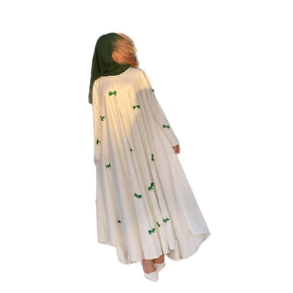 A timeless abaya designed for effortless elegance and comfort.