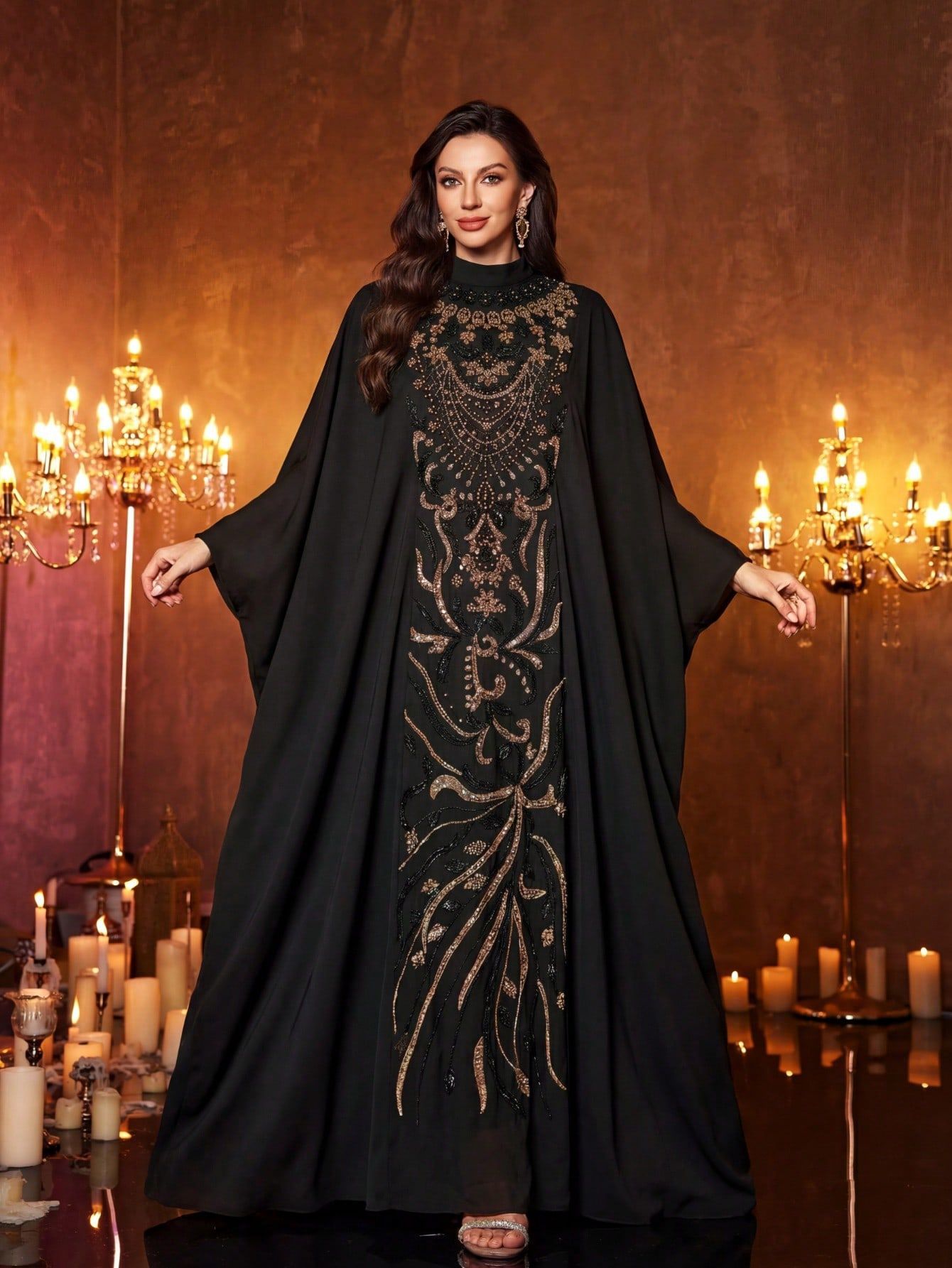 Royal Embroidered Luxury Abaya