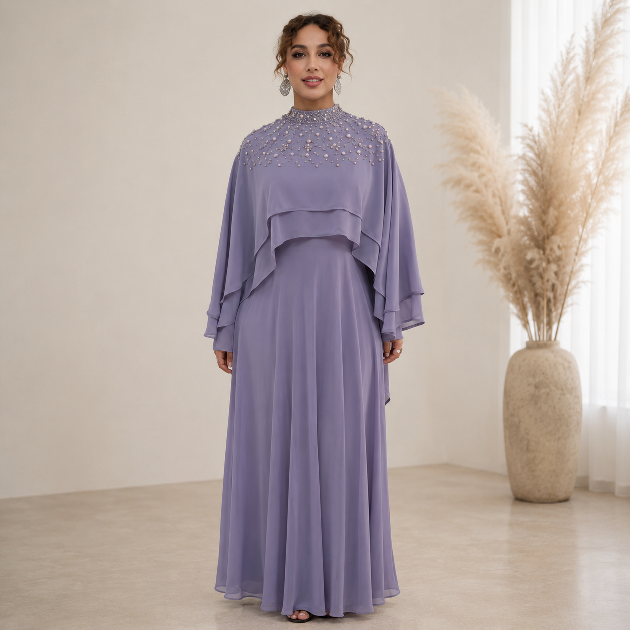 Abaya for | Dubai Style Maxi Dress | Elegant Modest Islamic Dress | Eid, Ramadan & Party Wear