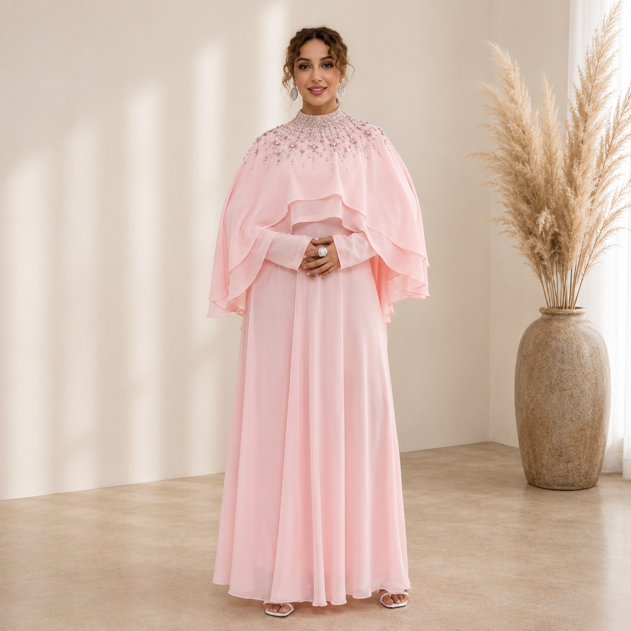 Abaya for | Dubai Style Maxi Dress | Elegant Modest Islamic Dress | Eid, Ramadan & Party Wear