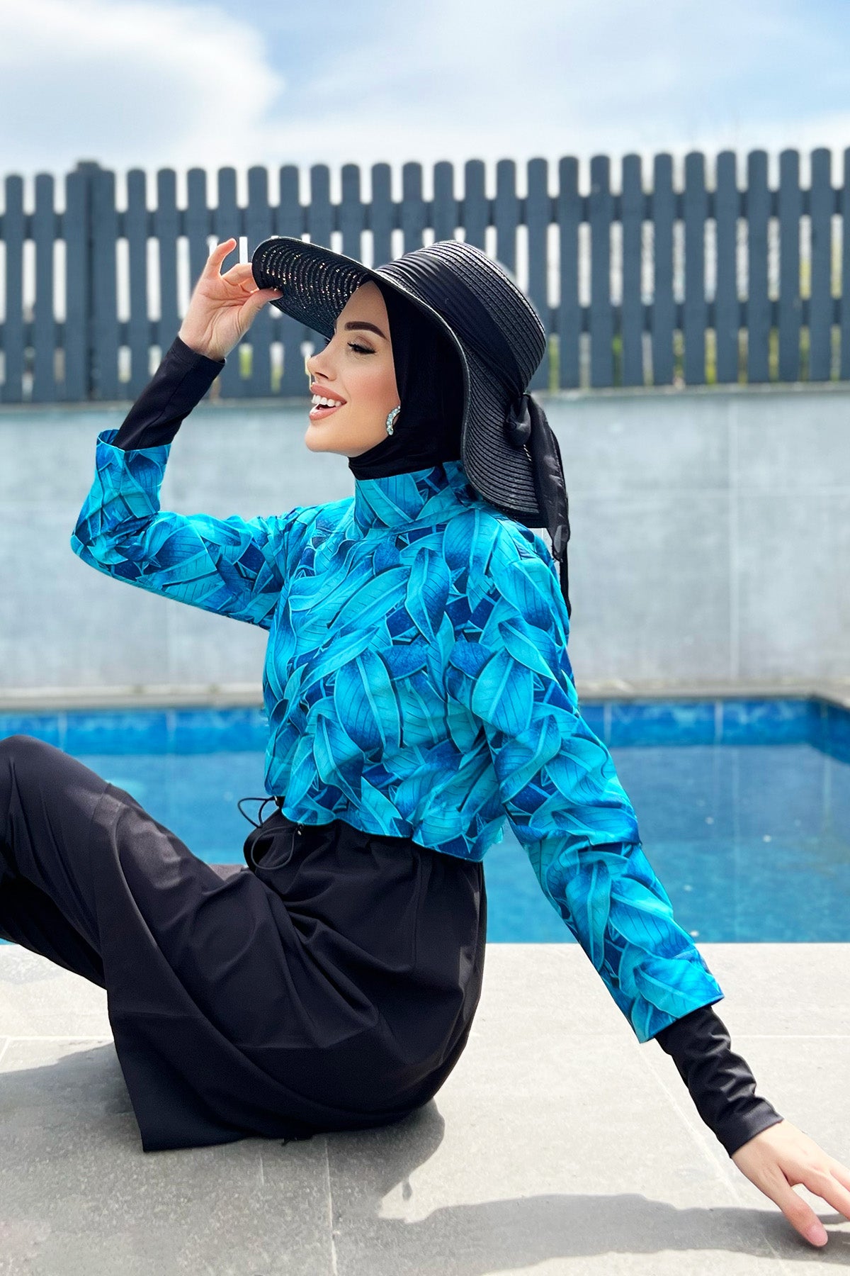 Ice Leaves Burkini