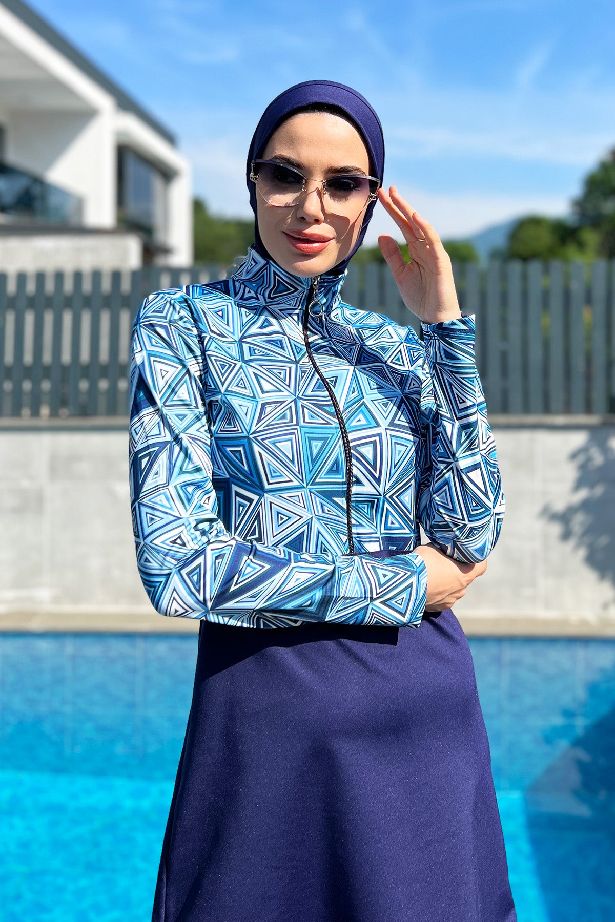 Turquoise Tetra Burkini