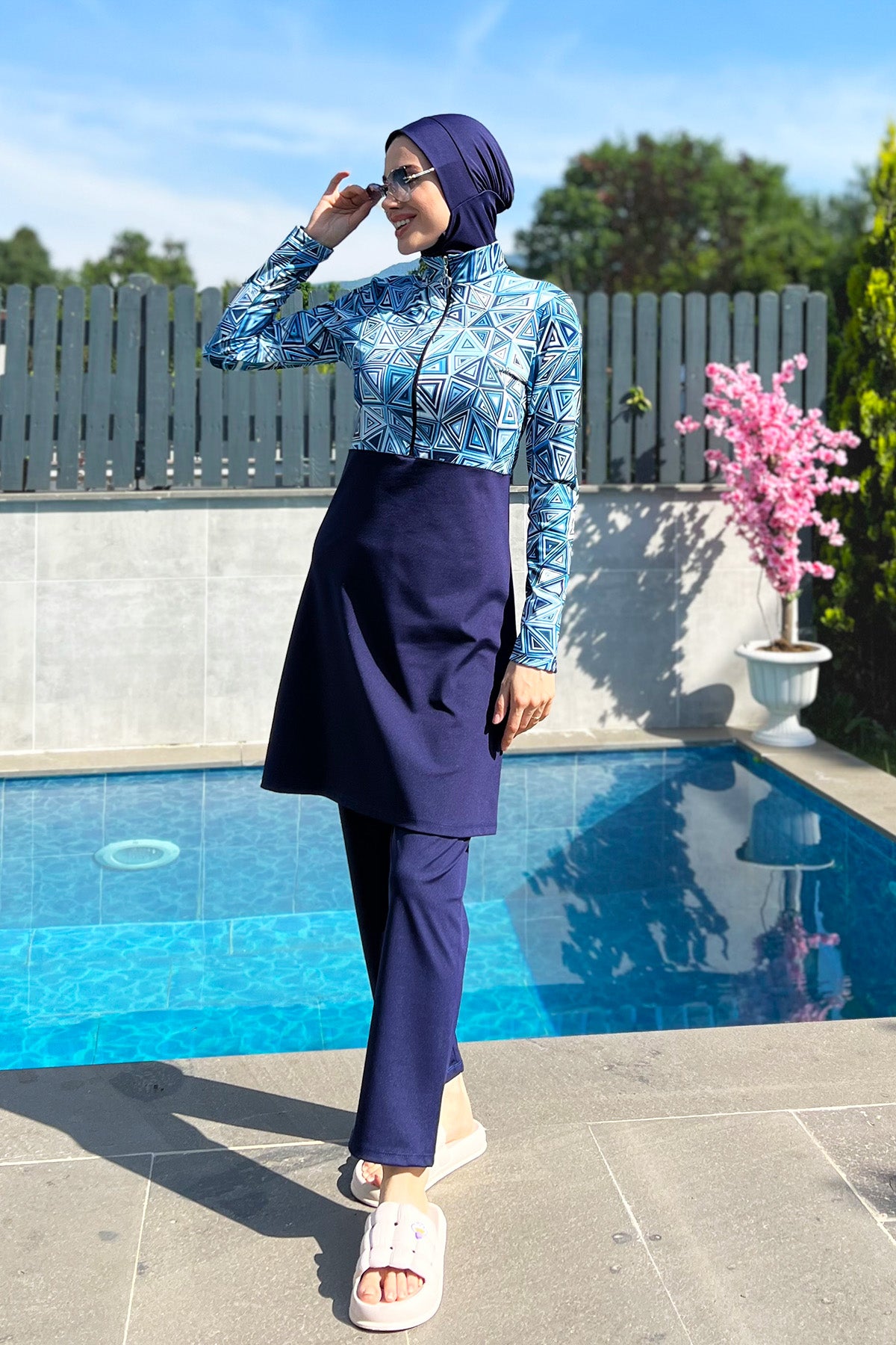 Turquoise Tetra Burkini