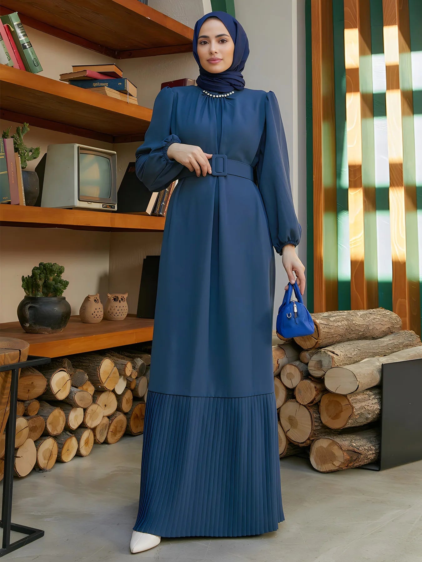 Elegant Ruffle Abaya