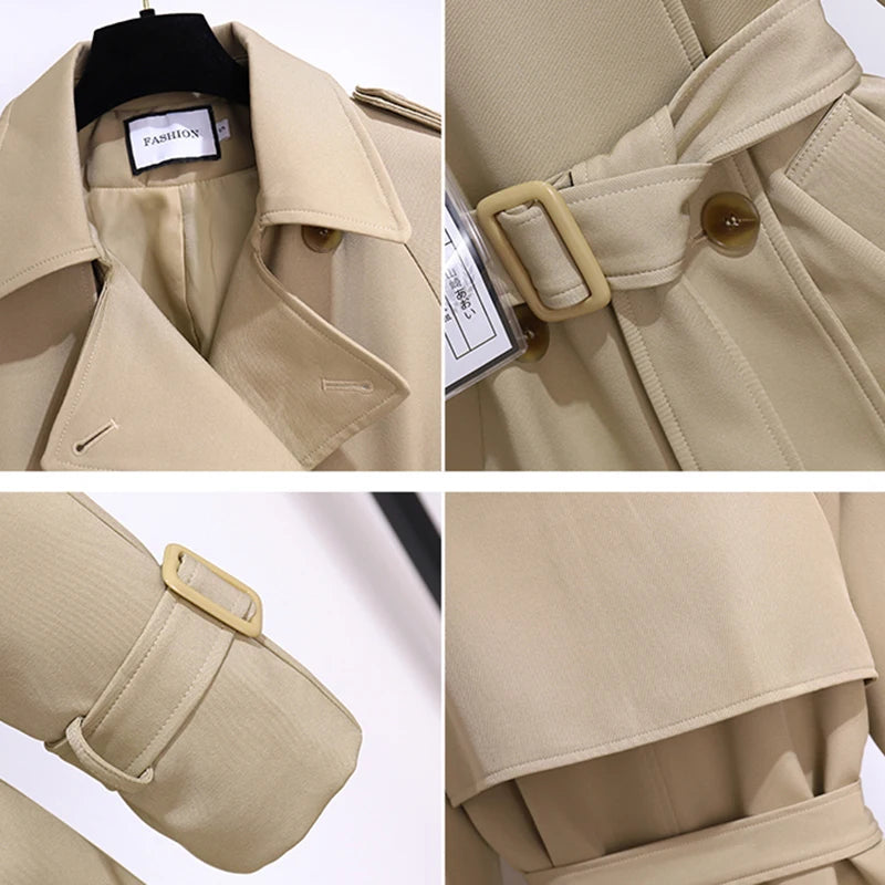 Elegant Trench Coat – Timeless Autumn & Winter Style