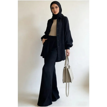Elegant  Two-Piece Modest Outfit for Women