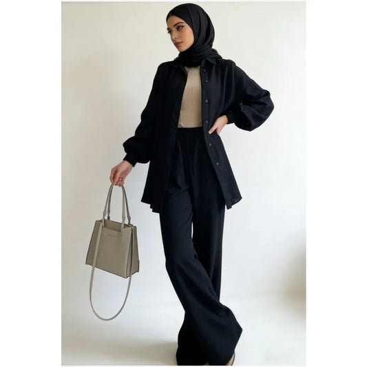 Elegant  Two-Piece Modest Outfit for Women