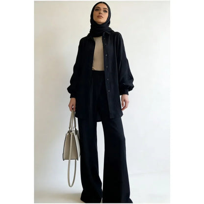 Elegant  Two-Piece Modest Outfit for Women