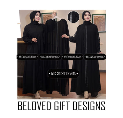 CAMELLIA ABAYA / Abaya saudi arabia-turkish abaya-open abaya-abaya hajj and umrah, Long Turkish abaya gamis
