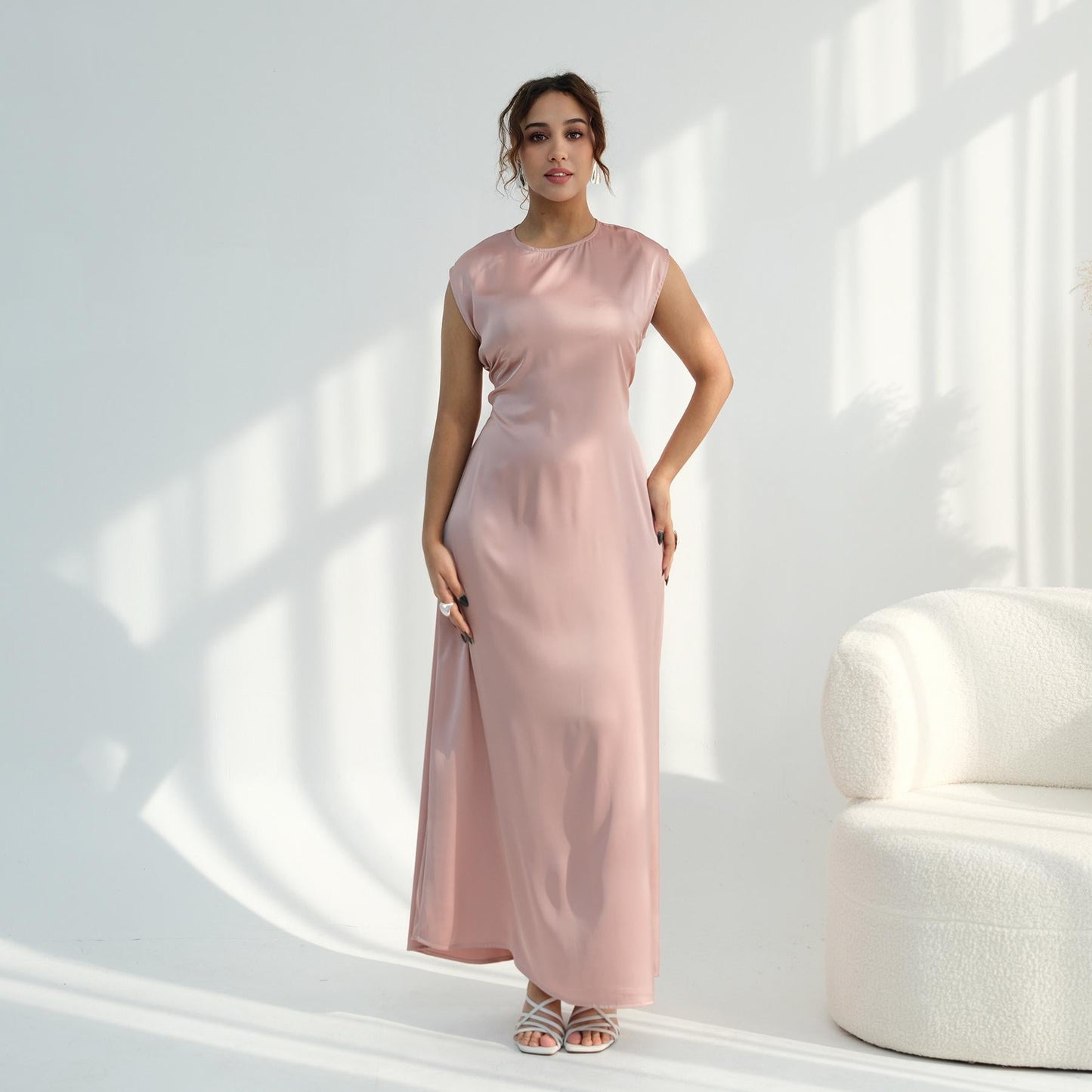Elegant Bow 2-Piece Abaya Set