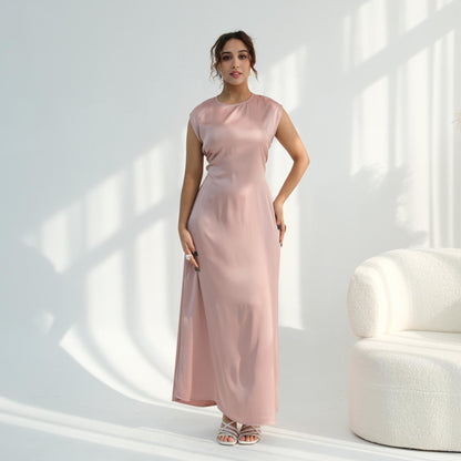 Elegant Bow 2-Piece Abaya Set
