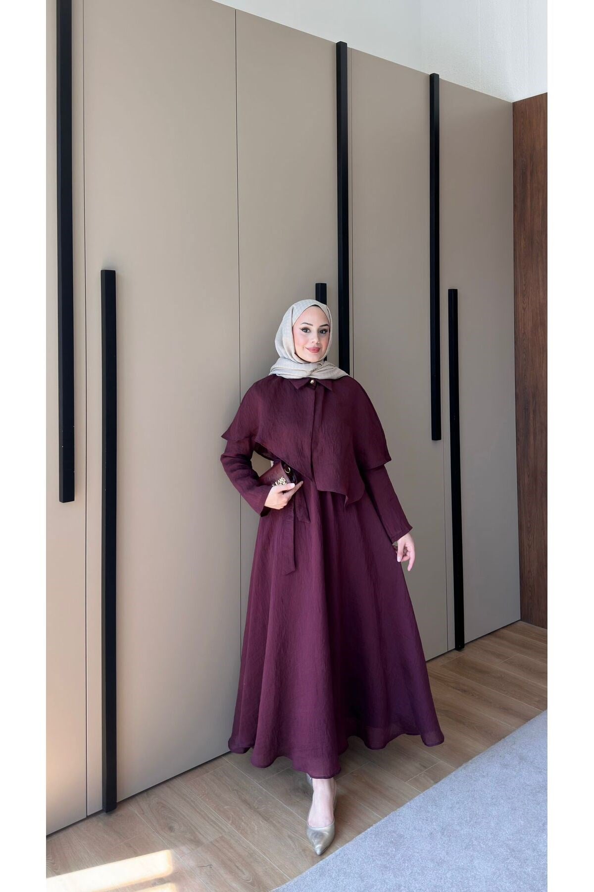 Luxury Maxi Abaya Elegant Modest.
