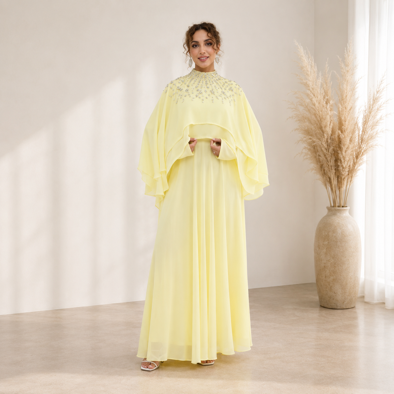 Abaya for | Dubai Style Maxi Dress | Elegant Modest Islamic Dress | Eid, Ramadan & Party Wear
