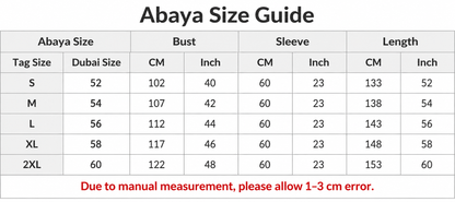 Black Abaya with Gold Embroidery | Elegant Modest Abaya with Hijab