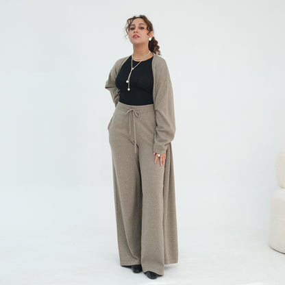 Mocha Elegance Set | Anab Abaya