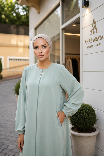 Cotton Abaya – Soft, Breathable, Made in Turkey