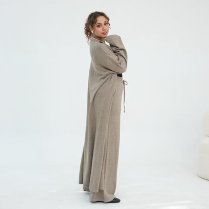 Mocha Elegance Set | Anab Abaya