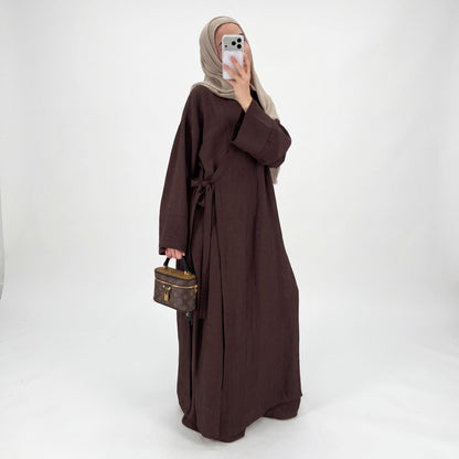 Kimono Set 2 Piece Textured Elegant Modest Fashion