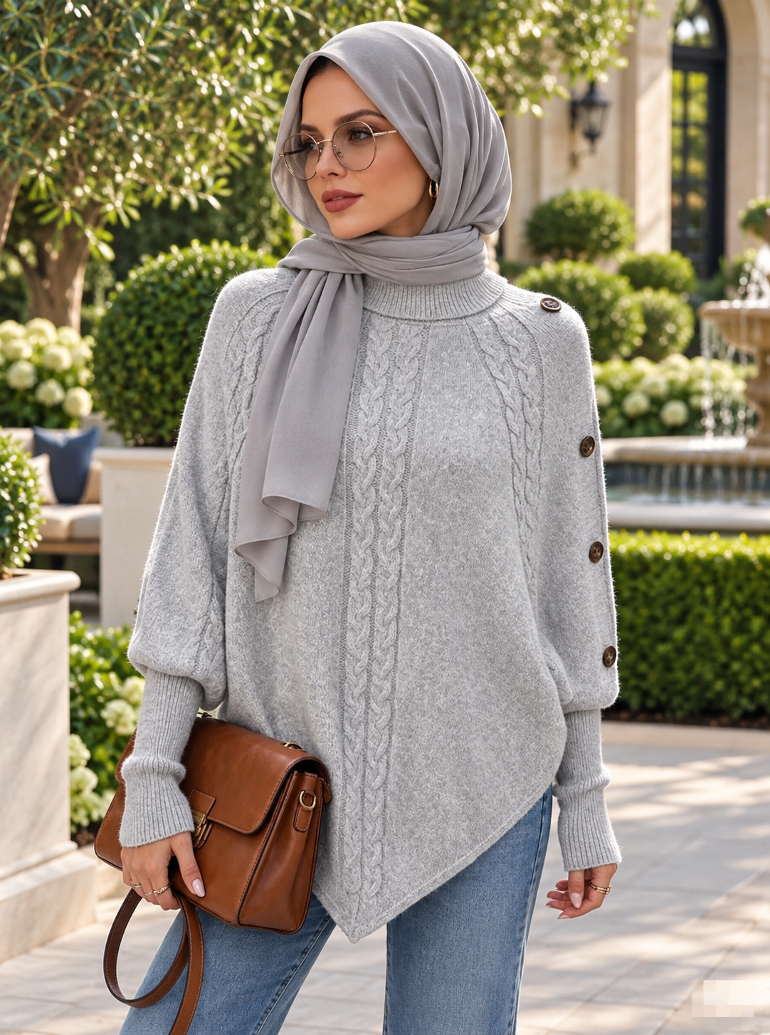 Luxury Knit Poncho Collection