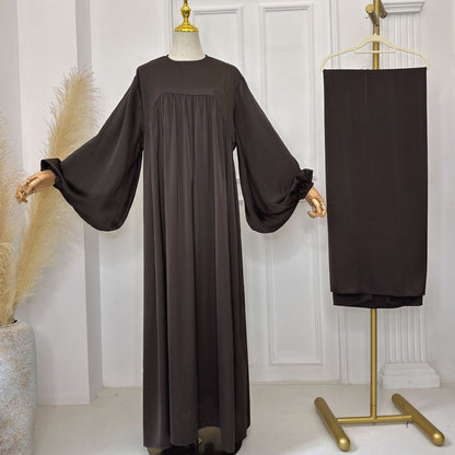 Abaya– Soft, Loose Fit, Long Sleeve Maxi Dress