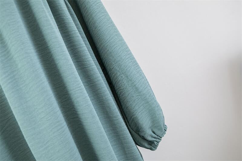 Abaya– Soft, Loose Fit, Long Sleeve Maxi Dress