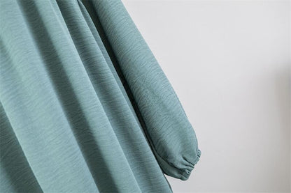 Abaya– Soft, Loose Fit, Long Sleeve Maxi Dress
