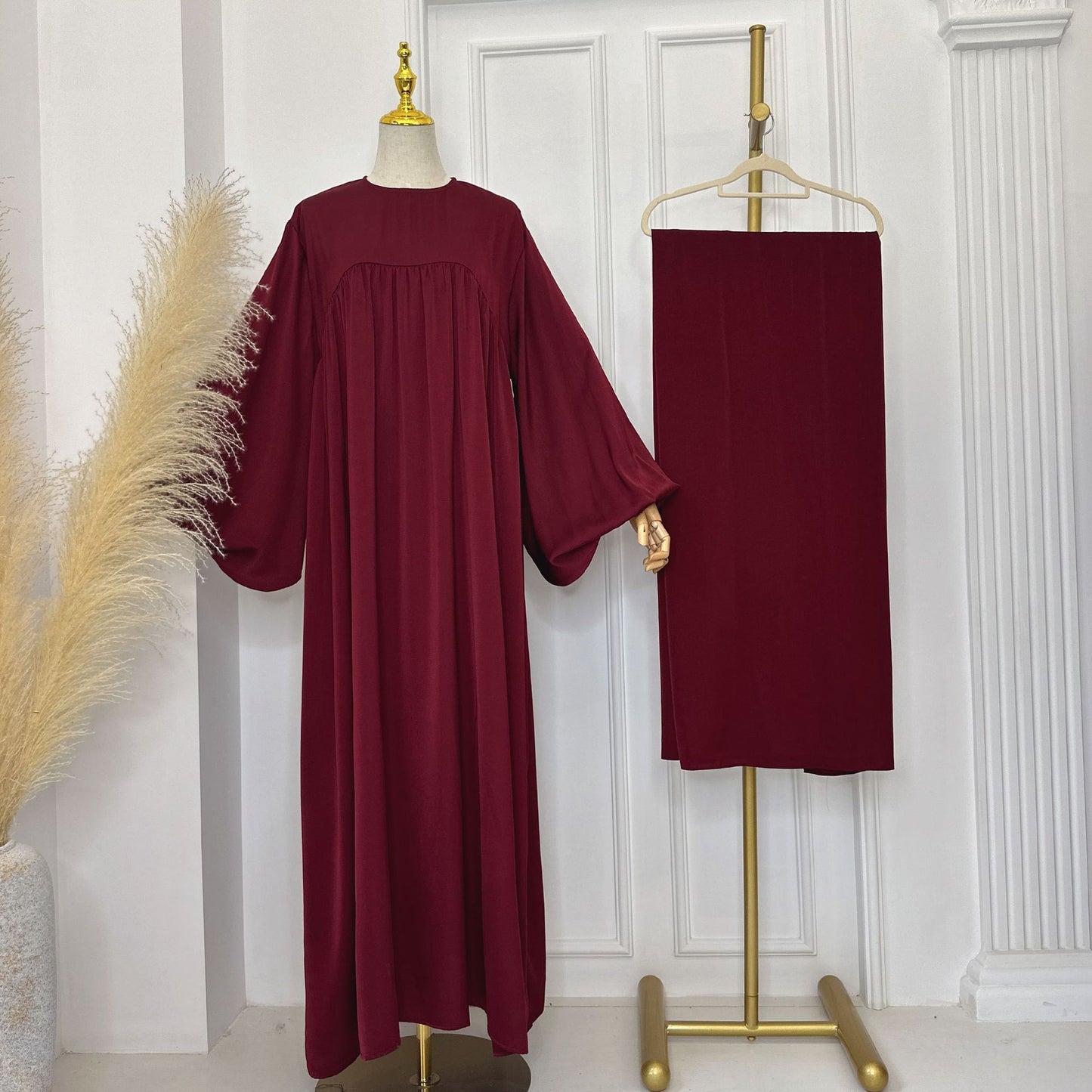 Abaya– Soft, Loose Fit, Long Sleeve Maxi Dress