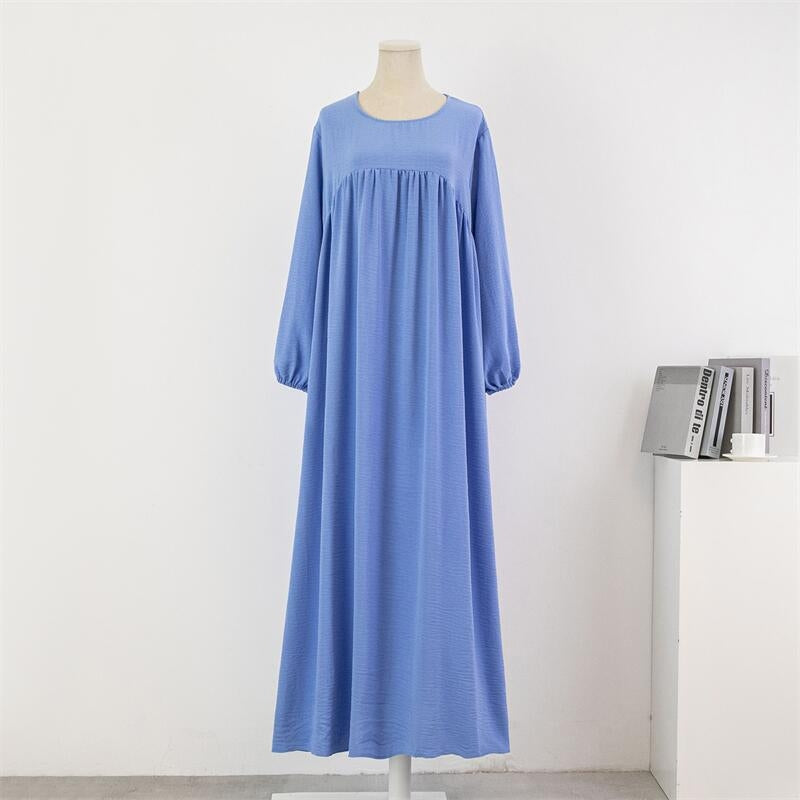 Abaya– Soft, Loose Fit, Long Sleeve Maxi Dress