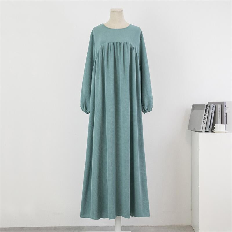 Abaya– Soft, Loose Fit, Long Sleeve Maxi Dress