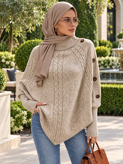 Luxury Knit Poncho Collection