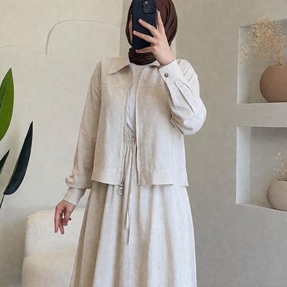 Effortless Elegance Meets Modest Style